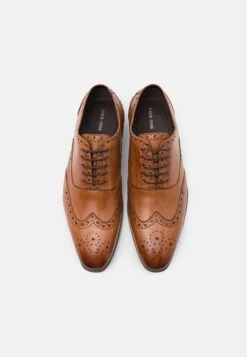 Pier One Leather - Veterschoenen - Cognac -Goedkope Pier One winkel 15f1d142a8814a208bbc0e7f2bb30aed