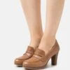 Pier One Leather- Klassieke Pumps - Cognac -Goedkope Pier One winkel 25fb6060d7dd4c7b9e687aab9c774d7b