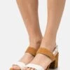 Pier One Leather- Sandalen - White/Cognac 2 Pier One Leather- Sandalen - White/Cognac -Goedkope Pier One winkel 28929a0e66ab46c2916bf7ad710a7eaf
