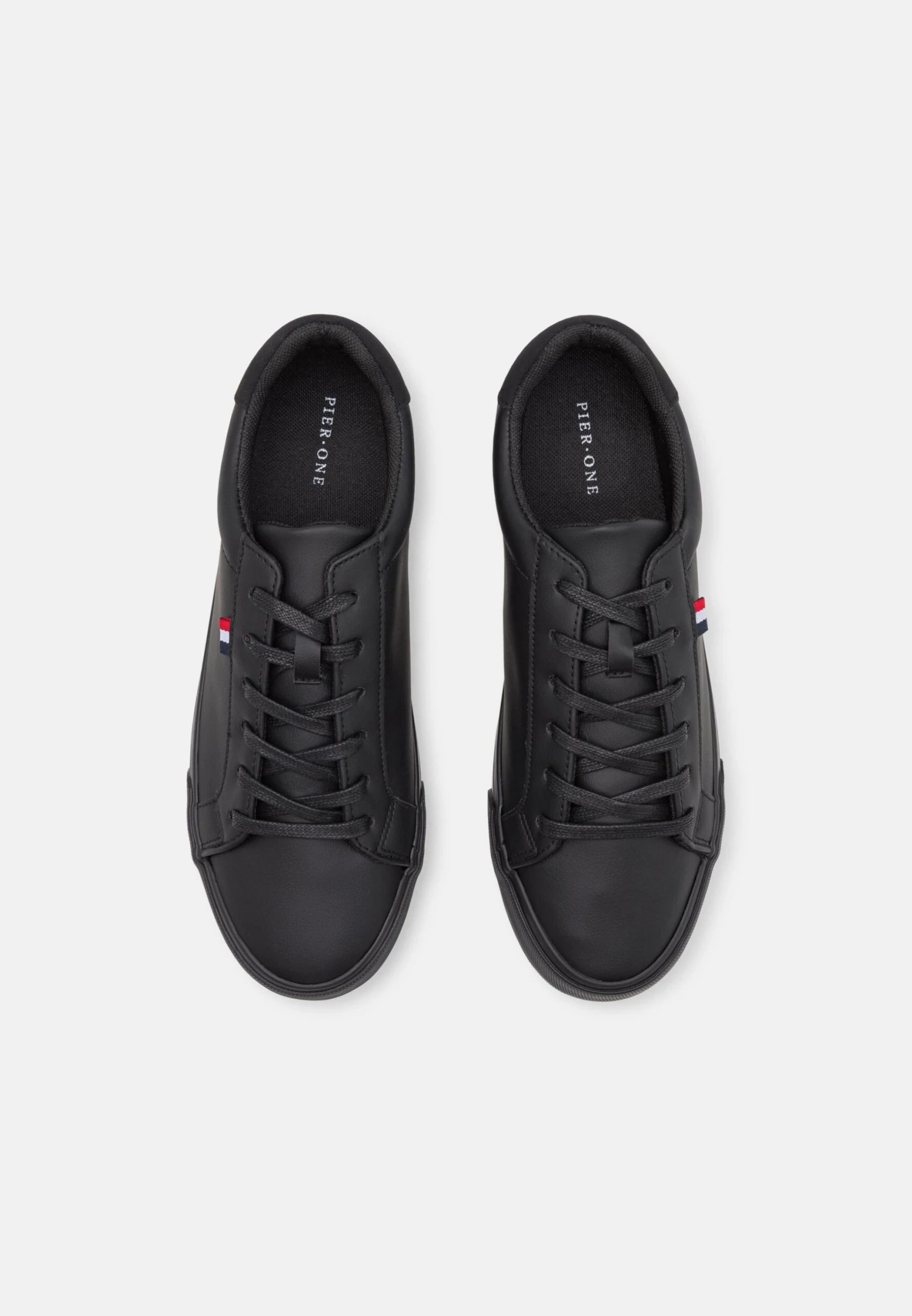 Pier One Unisex - Sneakers Laag - Black 6 Pier One Unisex - Sneakers Laag - Black - Afbeelding 4