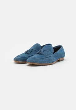 Pier One Leather - Instappers - Blue -Goedkope Pier One winkel 52a4eb24c8c343d1aabbef5230c0d0dd