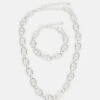 Pier One Set Unisex - Ketting - Silver-Coloured 2 Pier One Set Unisex - Ketting - Silver-Coloured -Goedkope Pier One winkel 5466d22e6c454c09a0b9f95aa09e9a34