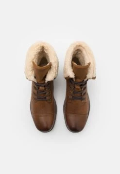 Pier One Leather - Veterboots - Camel -Goedkope Pier One winkel 58338f66cc624a14b1e5d27e7e21ebaf