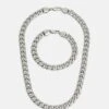 Pier One 2Pack Set - Ketting - Silver-Coloured -Goedkope Pier One winkel 8c39ffde39e843089dc5aef781e1957b