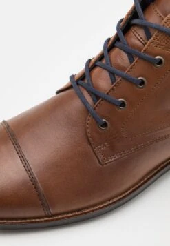 Pier One Leather - Veterboots - Cognac -Goedkope Pier One winkel a41644e556154fdc8a8a3342115f0f6a