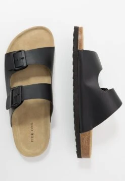 Pier One Unisex - Pantoffels - Black -Goedkope Pier One winkel a98de5f417bd4f57b176937b18a12ab7