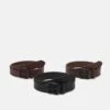 Pier One 3 Pack Unisex - Riem - Black/Brown/Dark Brown -Goedkope Pier One winkel b7b23cd8203549e5921c13f688755998