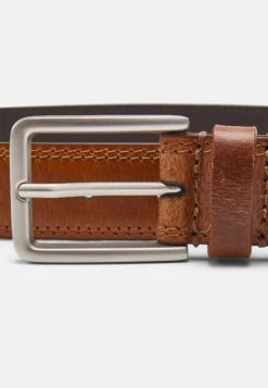 Pier One Leather - Riem - Cognac -Goedkope Pier One winkel cea2b7642462484e966daac427282b4a