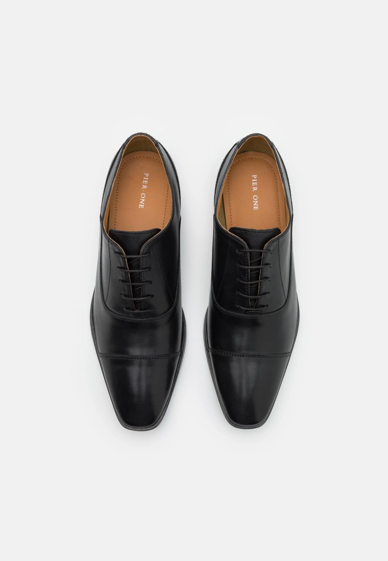 Pier One Leather- Veterschoenen - Black 6 Pier One Leather- Veterschoenen - Black - Afbeelding 4