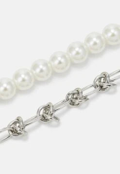 Pier One 2 Pack Unisex - Ketting - Silver -Goedkope Pier One winkel f0386c66f33643f9a20dceab9586d469