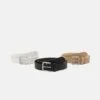 Pier One 3 Pack Unisex - Riem - Black/Beige/White -Goedkope Pier One winkel f10fc9e66a904f49b76879da1a2190a4