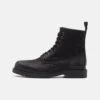 Pier One Leather - Veterboots - Black -Goedkope Pier One winkel f6e9515e988b4ad584e5e93abea39704