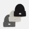 Pier One Unisex 3 Pack - Muts - Black/Dark Grey/Off-White -Goedkope Pier One winkel f7e664873d7a4e8981097777ebd53a69
