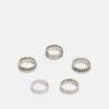 Pier One 5 Pack - Ring - Silver-Coloured -Goedkope Pier One winkel f9bb7c1be42845ce8ce1d97e3ef65d83