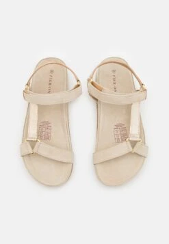 Pier One Leather - Sandalen - Beige -Goedkope Pier One winkel fffda9426daf4733a2710e58322612e0